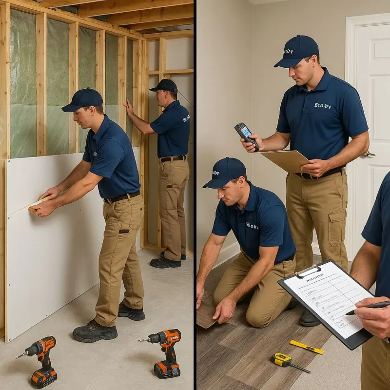 Repairs and Reconstruction process in Michigan City, IN